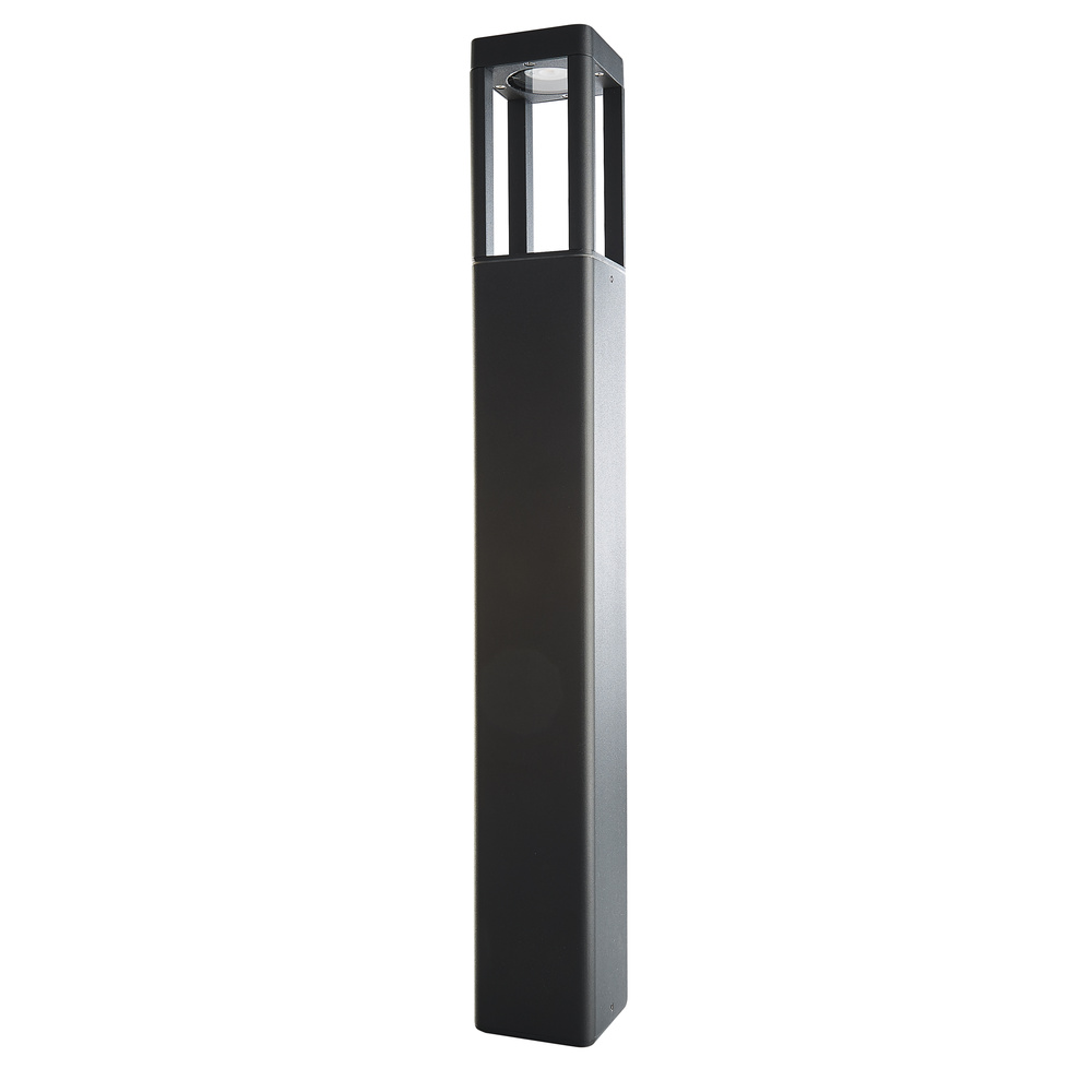 HEITRONIC 8,5-W-LED-Standleuchte TOSKANA 2, 460 lm, 3000 K, Aluminium, IP65, 65 cm