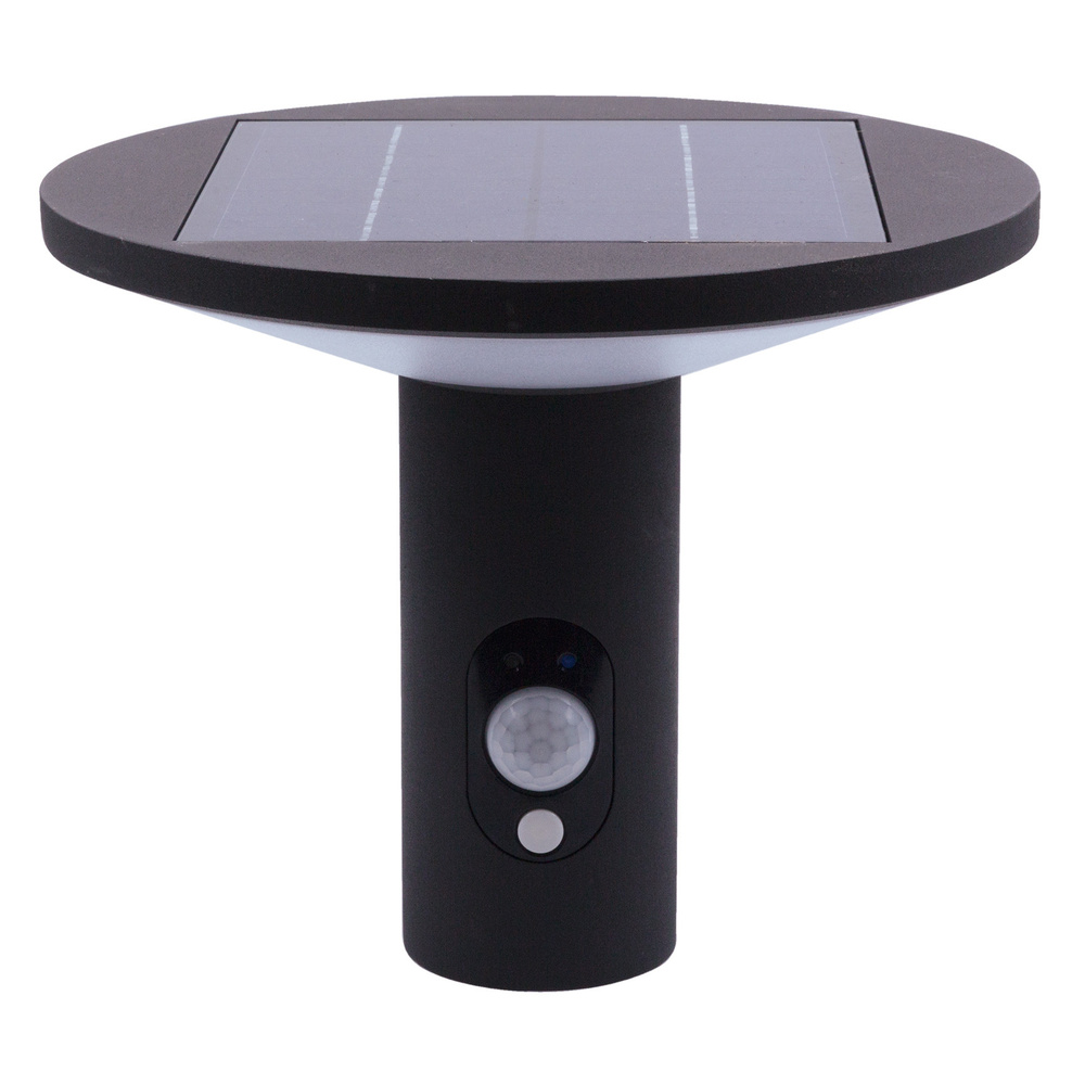 HEITRONIC Solar-LED-Wandleuchte KARINA, 210 lm, 3000 K, Aluminium, Akku, Bewegungssensor, IP54