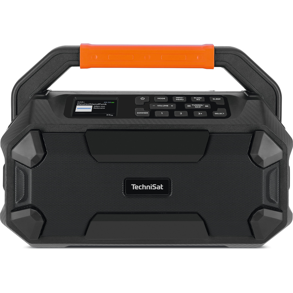 TechniSat Baustellenradio DigitRadio 231 OD, DAB+/UKW, kompatibel mit 18-V-Bosch/Makita/DeWalt-Akkus