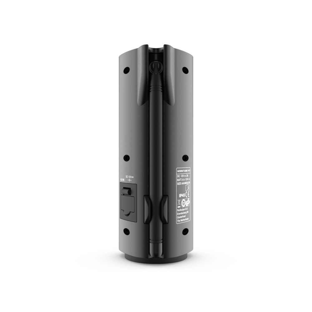 PerfectPro Portables Outdoor-/Baustellenradio WORKTUBE, DAB+/UKW, Bluetooth-Streaming,Stereo-Pairing