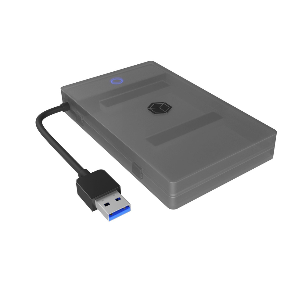 ICY BOX USB-Festplattenadapter IB-AC603b-U3, für 2,5"-SATA-Festplatten, USB 3.2, max. 5 Gbit/s