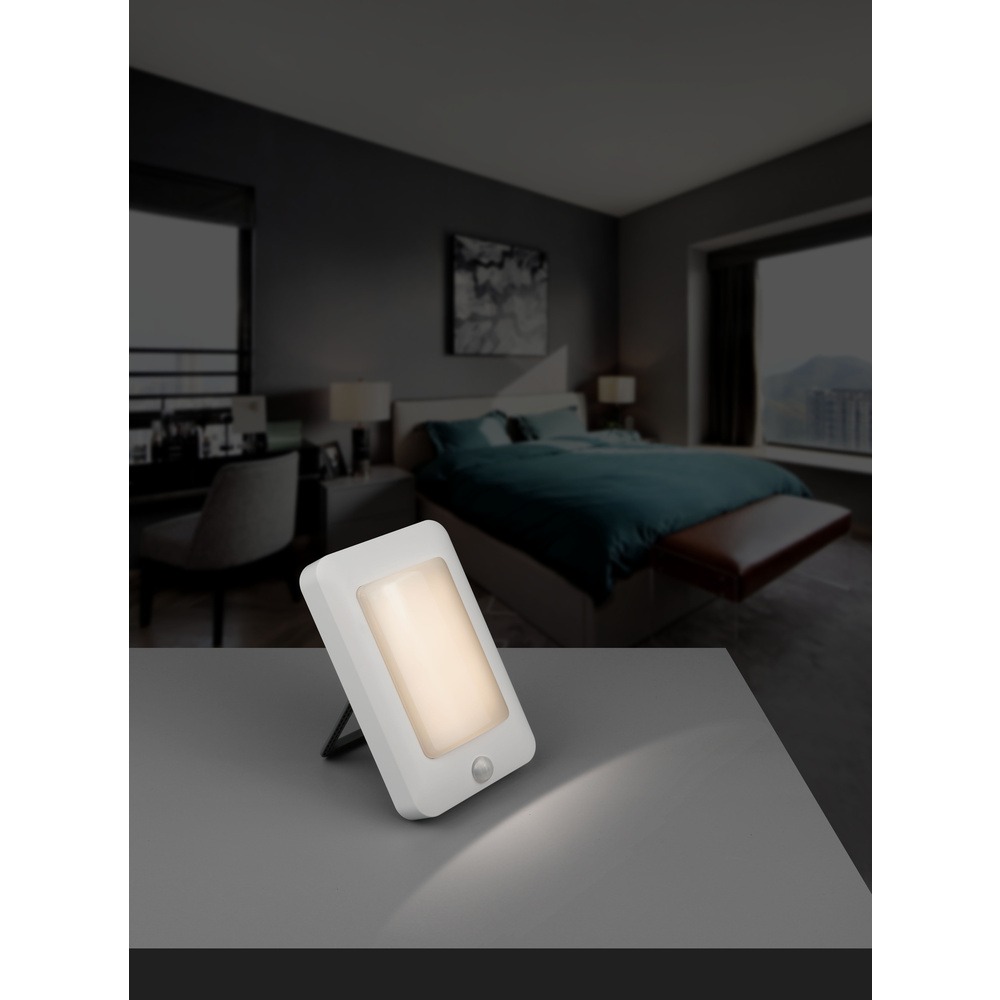 Blulaxa Mobiles LED-Orientierungs-/Nachtlicht GALAXY, IR-Bewegungsmelder, Batteriebetrieb, 3000 K