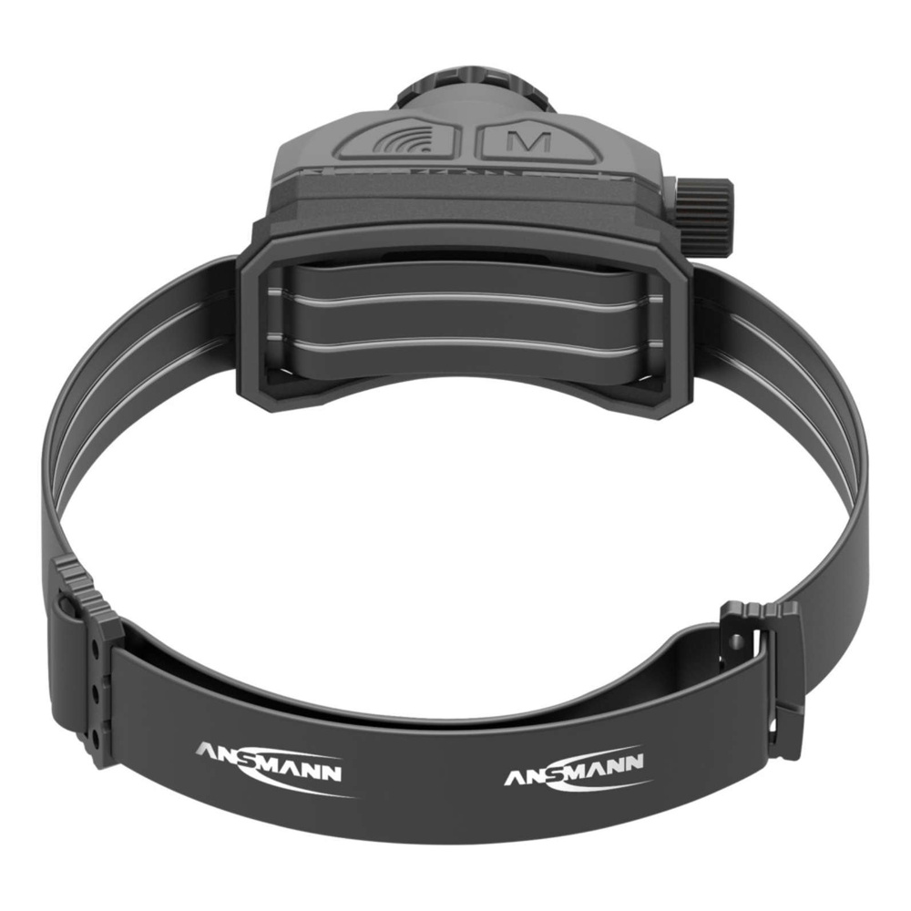 Ansmann LED-Stirnleuchte HD450FRS, Gestensteuerung, Stufenloses Dimmen, 450 lm, IP65