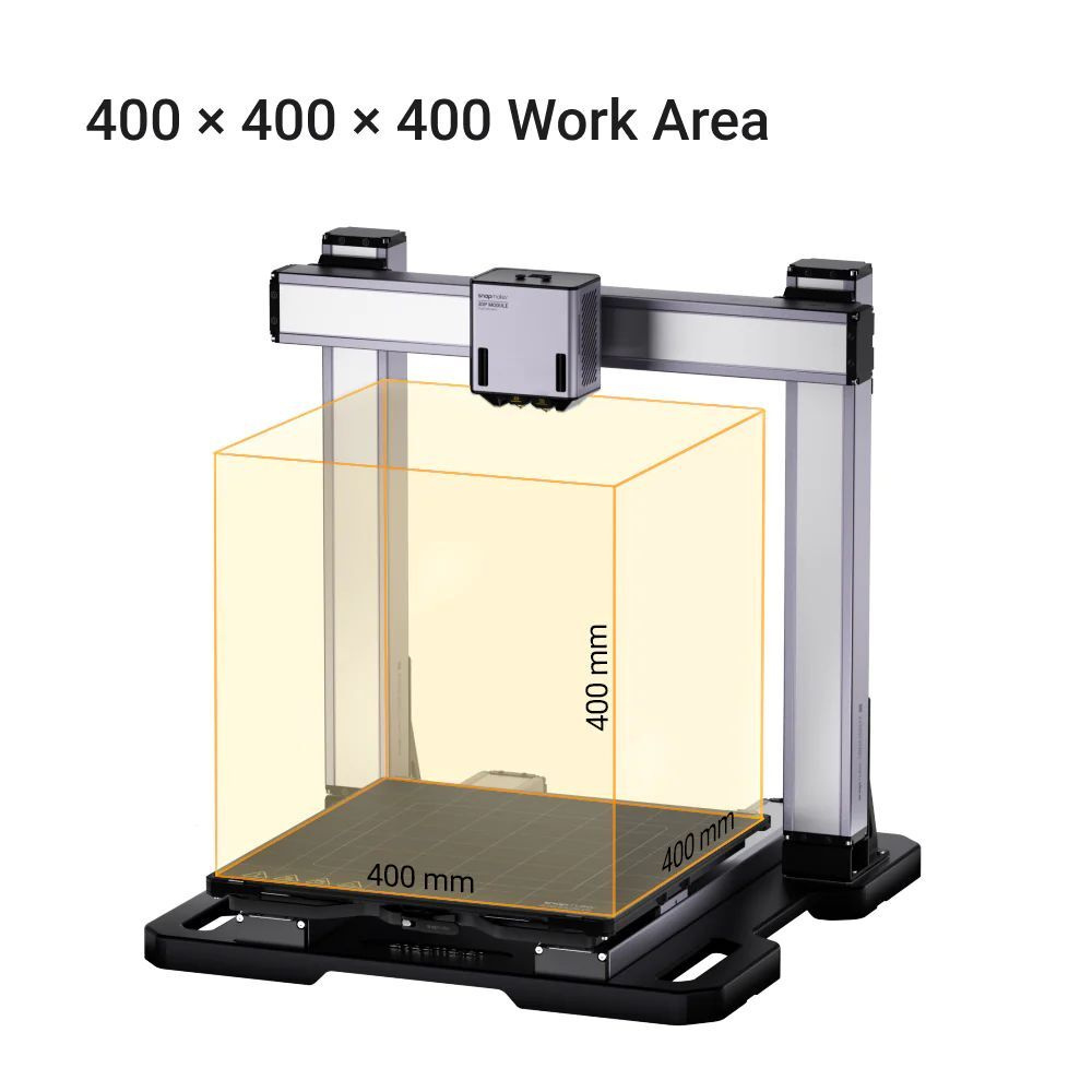 Snapmaker 3-in-1-3D-Drucker Artisan, Doppelextrusions-3D-Druck, 200-W-CNC-Fräse, 10-W-Lasermodul