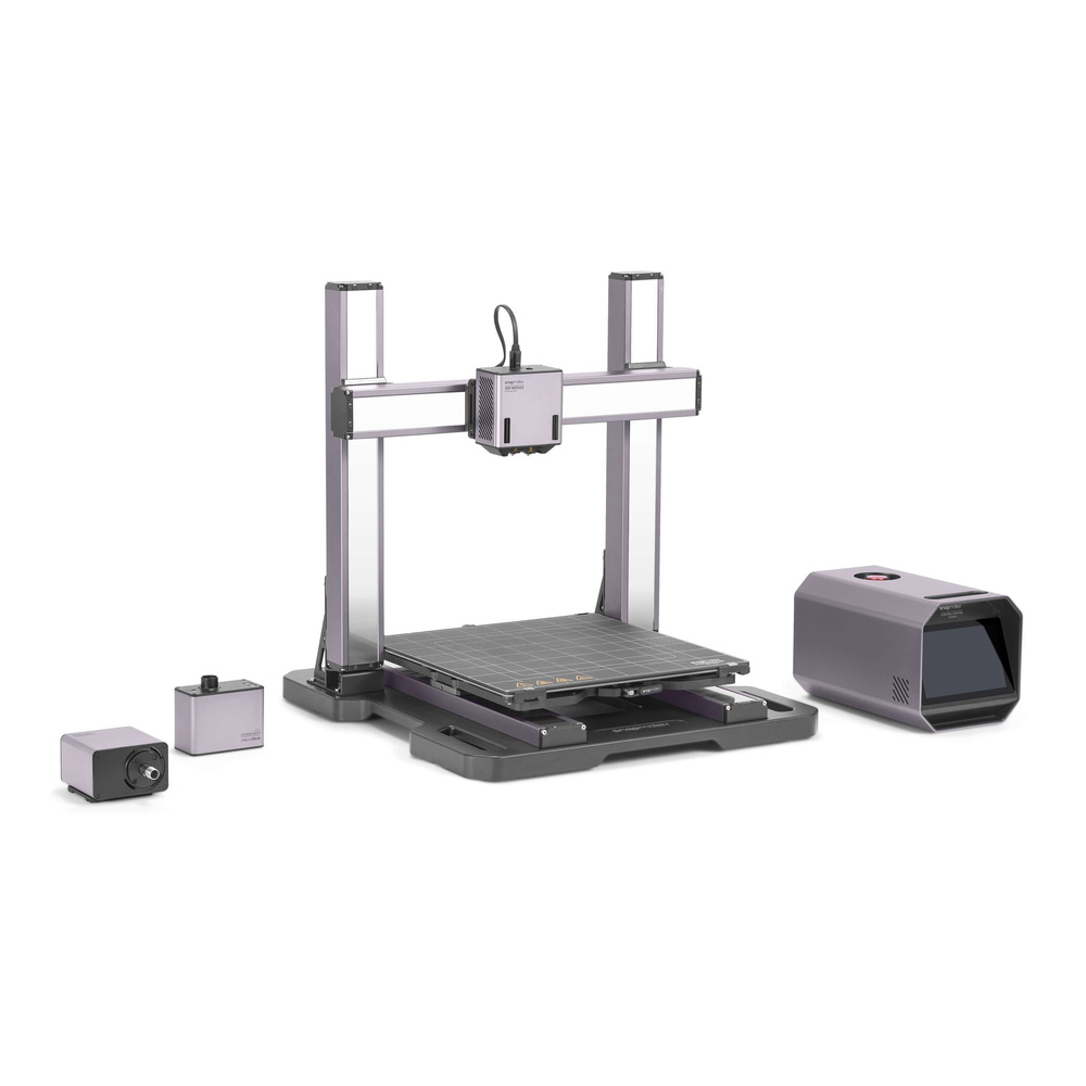 Snapmaker 3-in-1-3D-Drucker Artisan, Doppelextrusions-3D-Druck, 200-W-CNC-Fräse, 10-W-Lasermodul