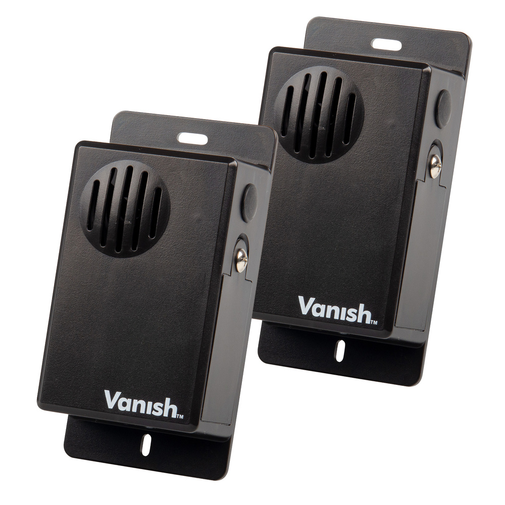Vanish 2er-Spar-Set Mobiler Mardervertreiber TVT-1, Schallwellen, Batteriebetrieb, IP54