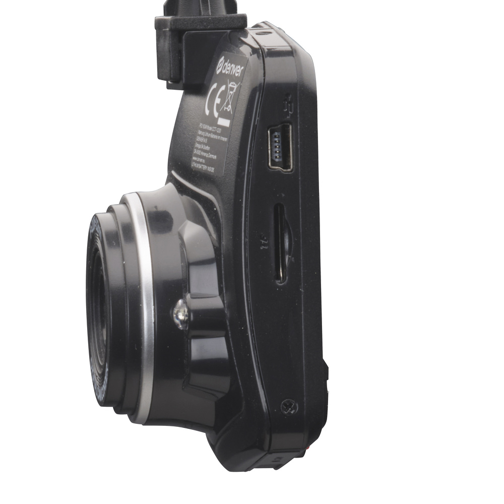 Denver Kfz-Dashcam CCT-1230, 720p, 5 MP, 6,1-CM-LC-Display (2,4"), 60°-Aufnahmewinkel