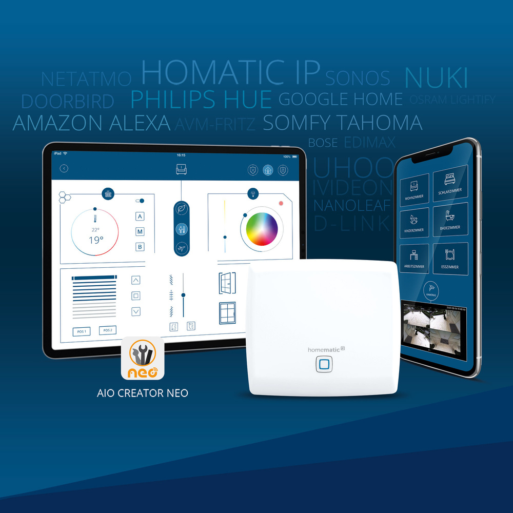 mediola AIO Creator NEO Icon Set Homematic IP