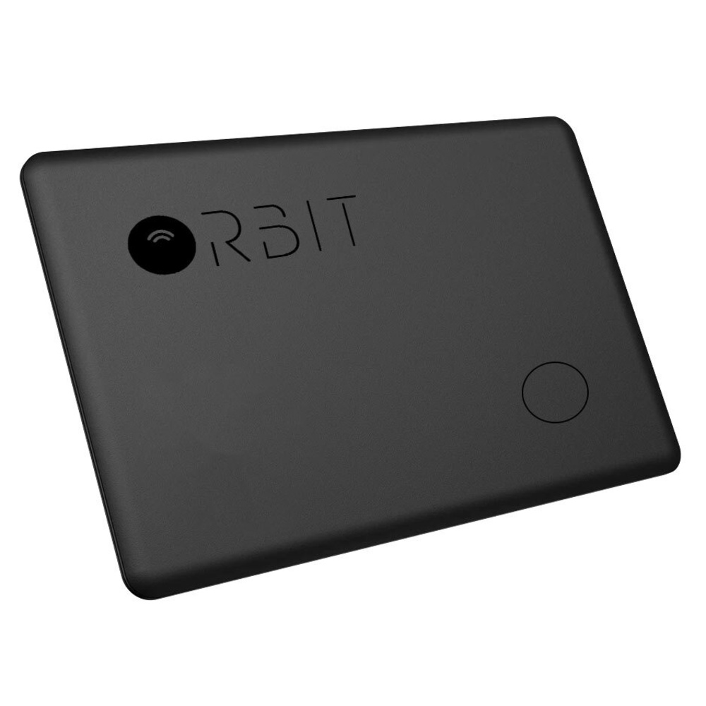 Orbit Brieftaschenfinder Card X, Bluetooth, kompatibel mit Apple "Wo ist?", wasserdicht, schwarz