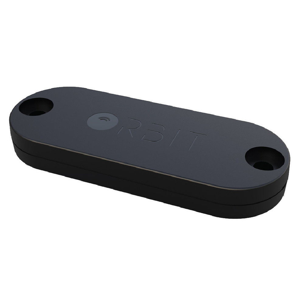 Orbit Bluetooth-Tracker Velo X, z. B. für Fahrräder, kompatibel mit Apple "Wo ist?", wasserdicht