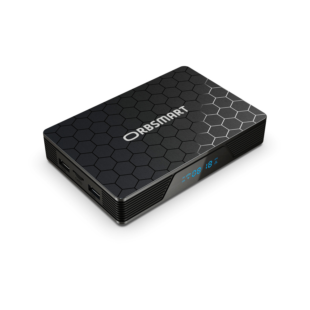 Orbsmart Android-TV-Box P32, Android 12, 4K UHD, HDR10, KODI, WiFi 6, BT 5.0