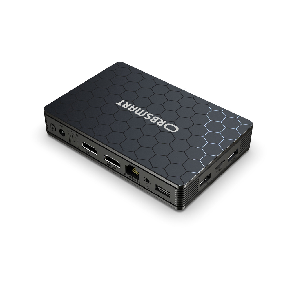 Orbsmart Android-TV-Box P32, Android 12, 4K UHD, HDR10, KODI, WiFi 6, BT 5.0
