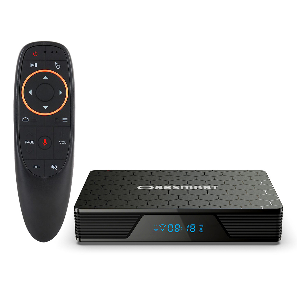 Orbsmart Android-TV-Box P32, Android 12, 4K UHD, HDR10, KODI, WiFi 6, BT 5.0