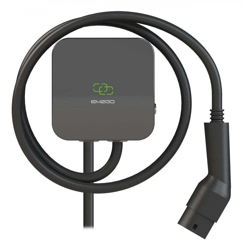 Em2Go Wallbox EMB011AC1RW, 11 kW, mit 5-m-Typ-2-Kabel, inkl. App und RFID-Chip