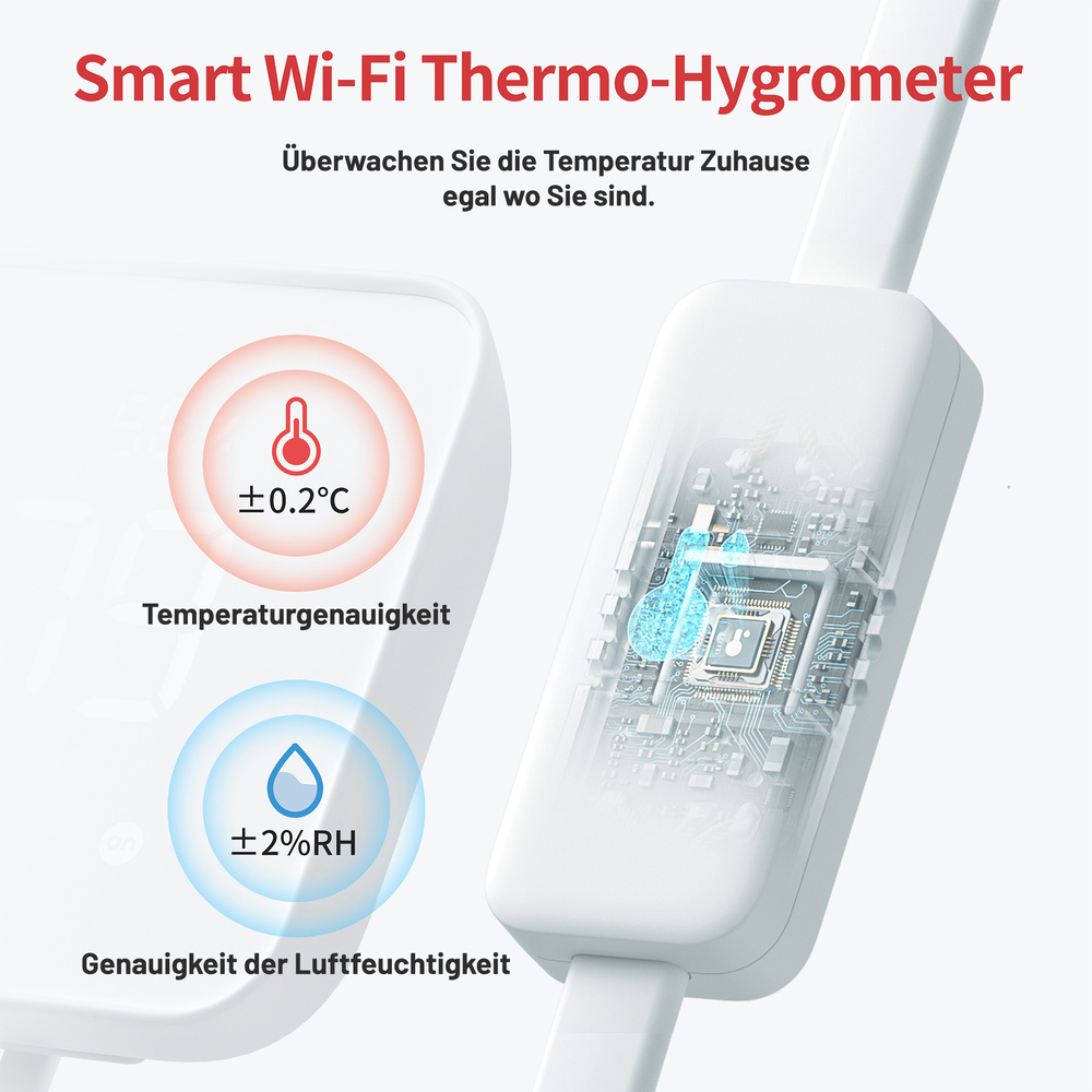 SwitchBot Wifi-Zentrale Hub 2, HomeKit über Matter, IR-Geräte einbinden