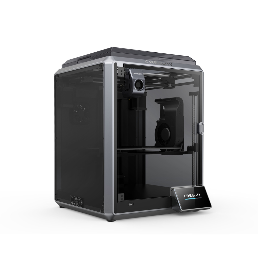 Creality FFF-3D-Drucker K1, 600 mm/s Druckgeschwindigkeit, 20.000 mm/s² Beschleunigung, G-Sensor