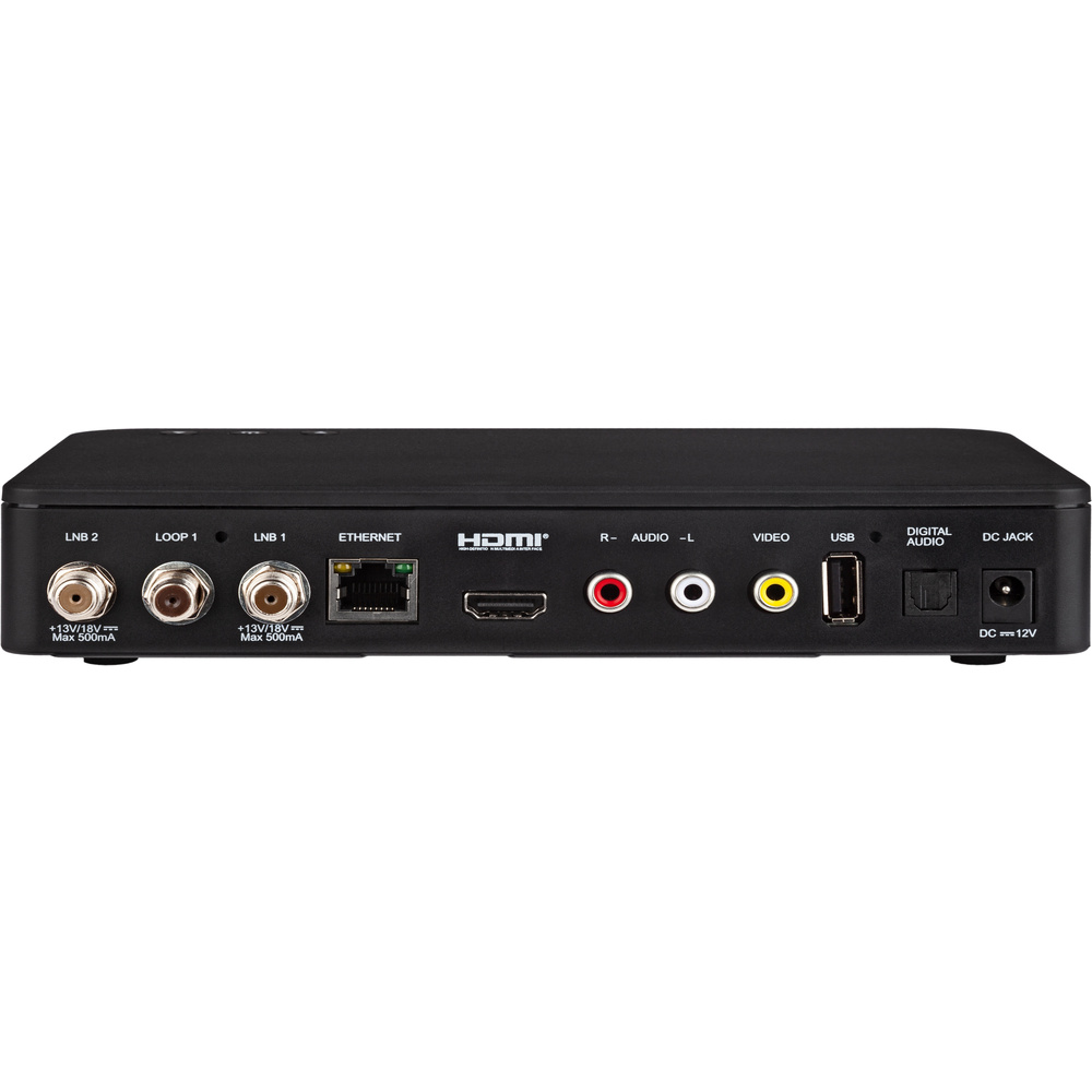 Telestar SAT-Receiver TELETWIN HD, SAT-IP-Server/-Client, IPTV für 2 Teilnehmer, Bluetooth