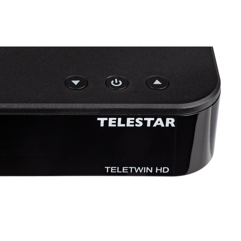 Telestar SAT-Receiver TELETWIN HD, SAT-IP-Server/-Client, IPTV für 2 Teilnehmer, Bluetooth