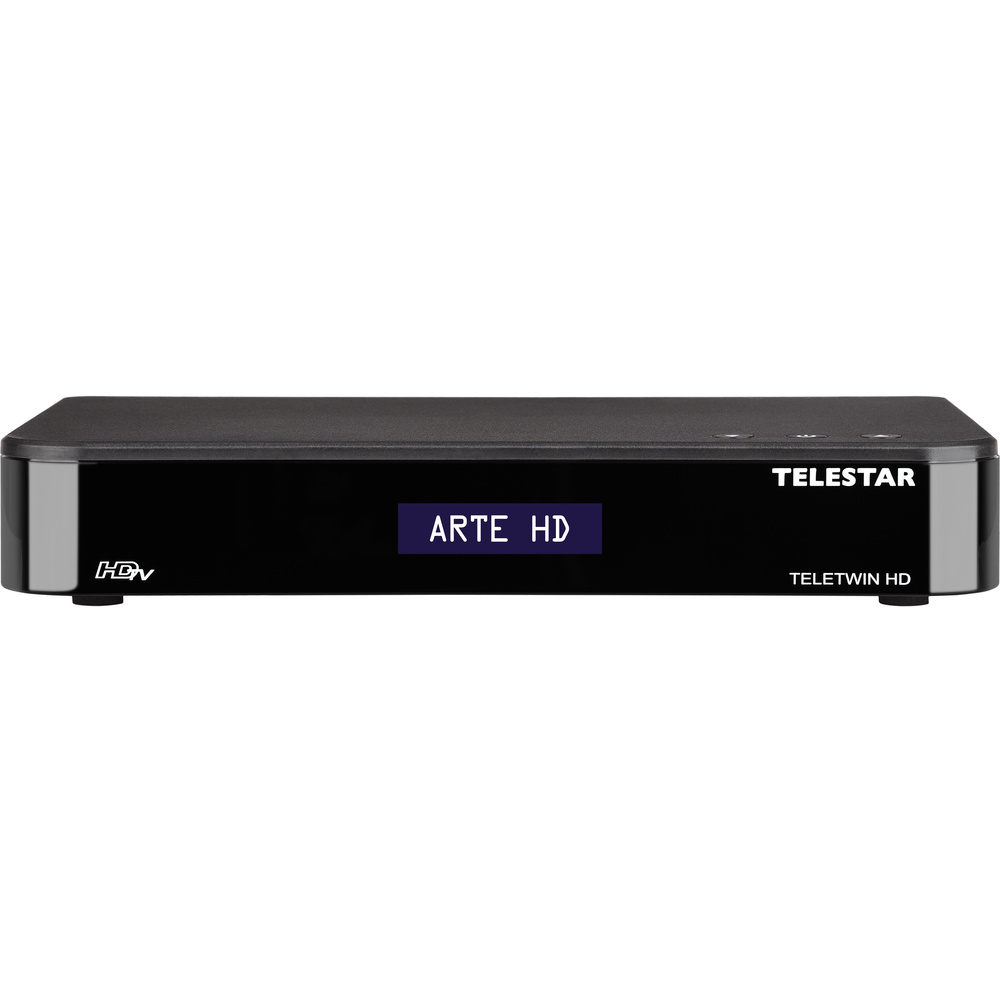 Telestar SAT-Receiver TELETWIN HD, SAT-IP-Server/-Client, IPTV für 2 Teilnehmer, Bluetooth