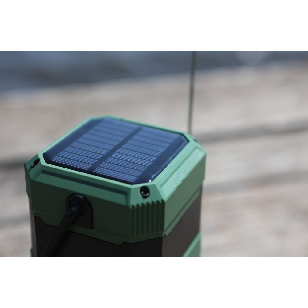 Imperial Kurbelradio OR3 mit LED-Laterne, UKW/DAB+, Solar-Panel, Handkurbel, Akku, Bluetooth