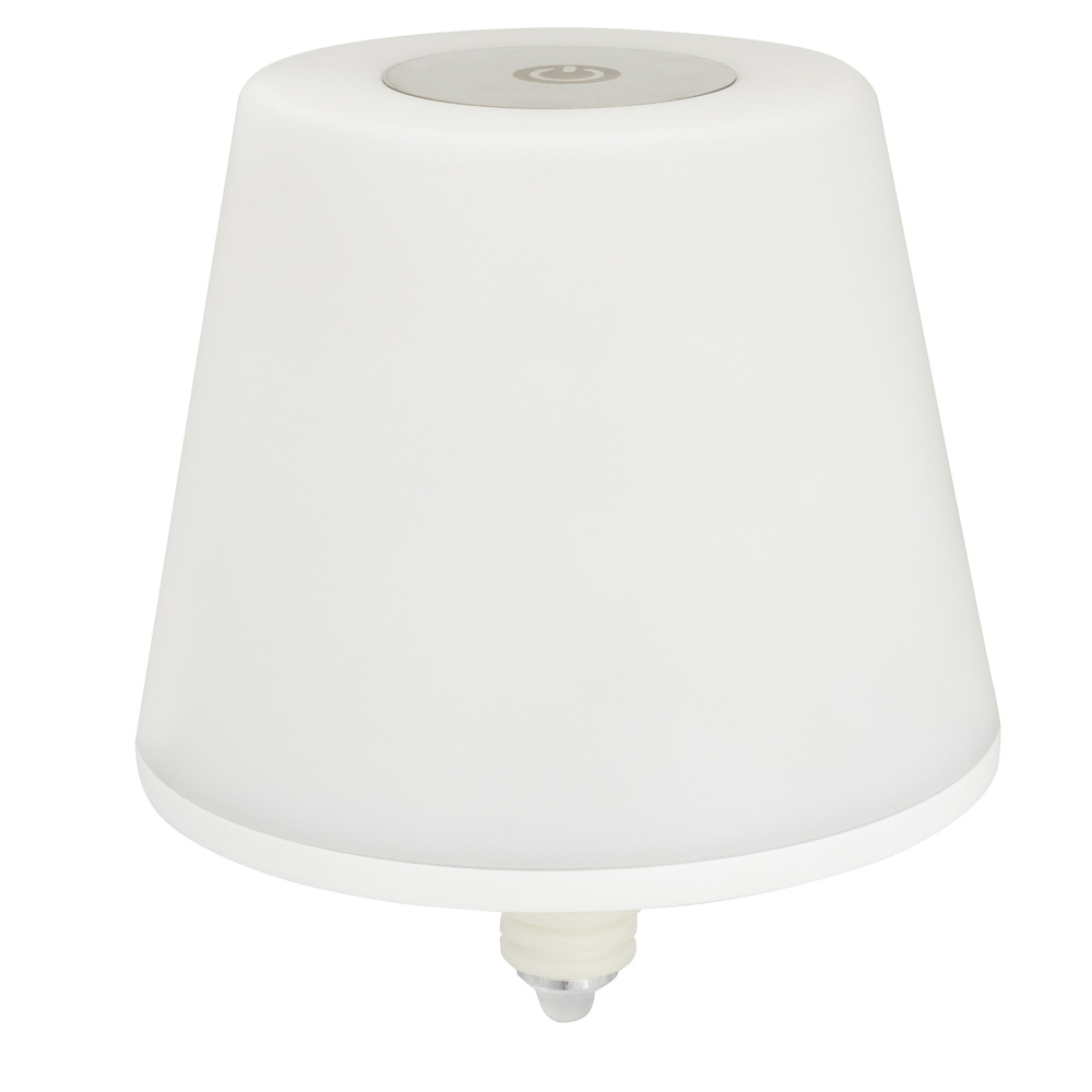 REV Akku-LED-Flaschenleuchte Lamprusco, warmweiß, 3000 K, 130 lm, Touch-Dimmer, IP54