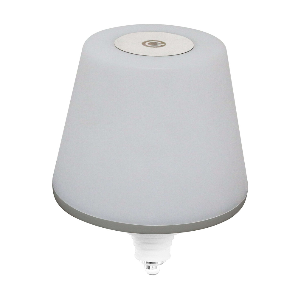 REV Akku-LED-Flaschenleuchte Lamprusco, RGBW, warmweiß, 3000 K, 130 lm, Touch-Dimmer, IP54