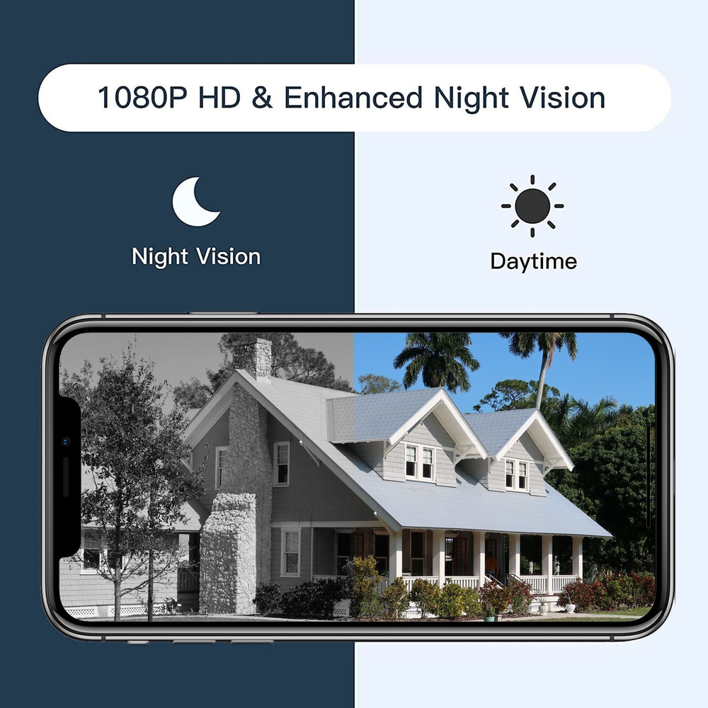 Laxihub by Arenti WLAN-Überwachungskamera O2, 2K-Qualität, App, Amazon Alexa, Google Assistant, IP65