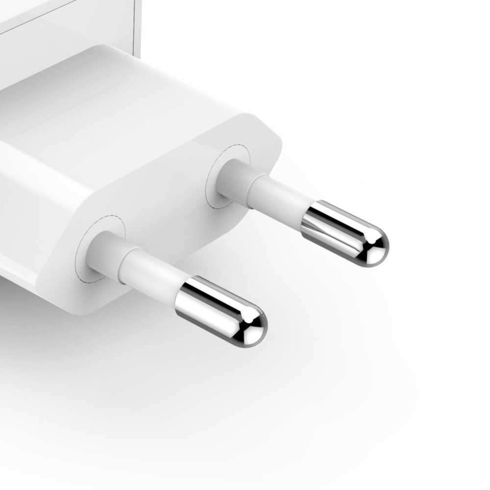 Hama Schnellladegerät, USB-C, PD/Qualcomm®/GaN, Mini-Ladegerät, 30 W, Weiß