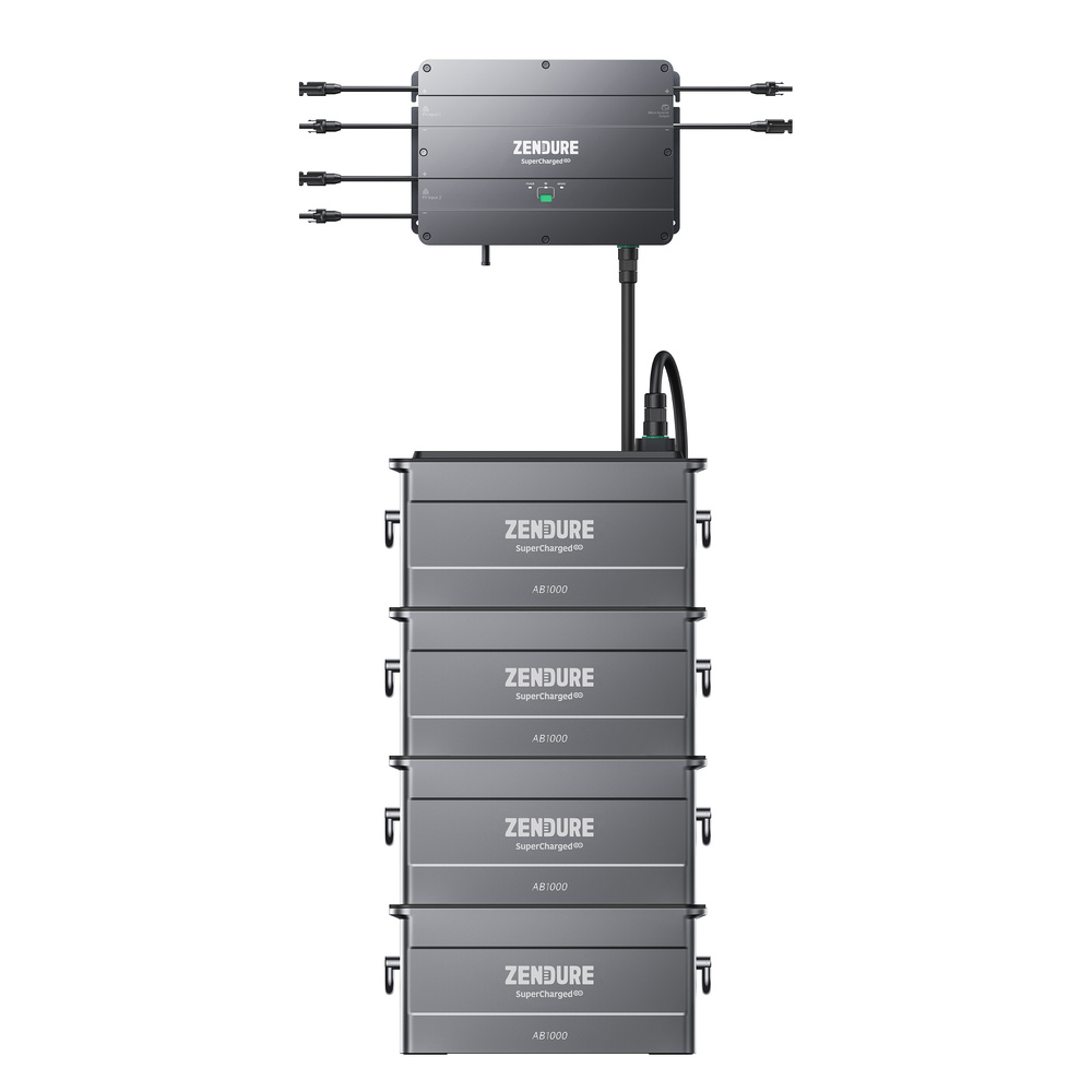 Zendure Zusatzspeicher SolarFlow AB1000, Zusatzakku für Zendure SolarFlow-Set mit 960 Wh