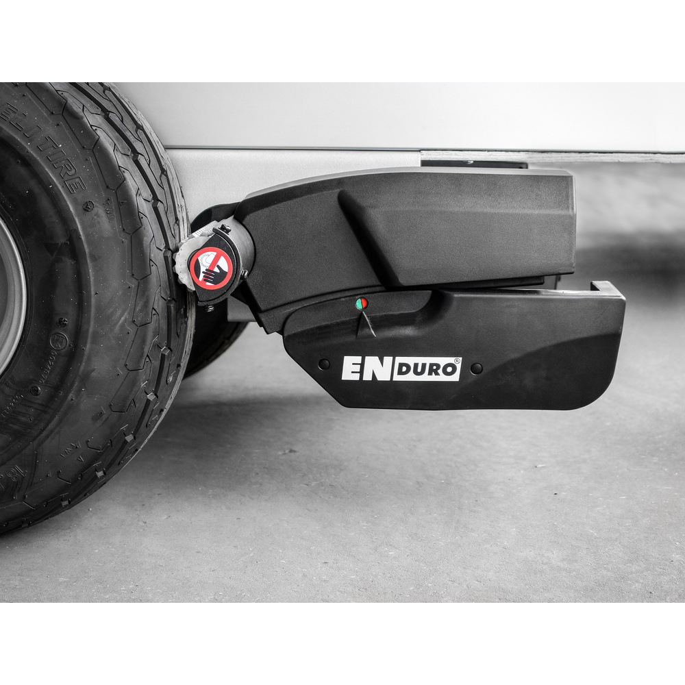 Enduro Caravan-Rangierhilfe EM303A Plus, für ein- & doppelachsige Anhänger, Automatik-Rollen