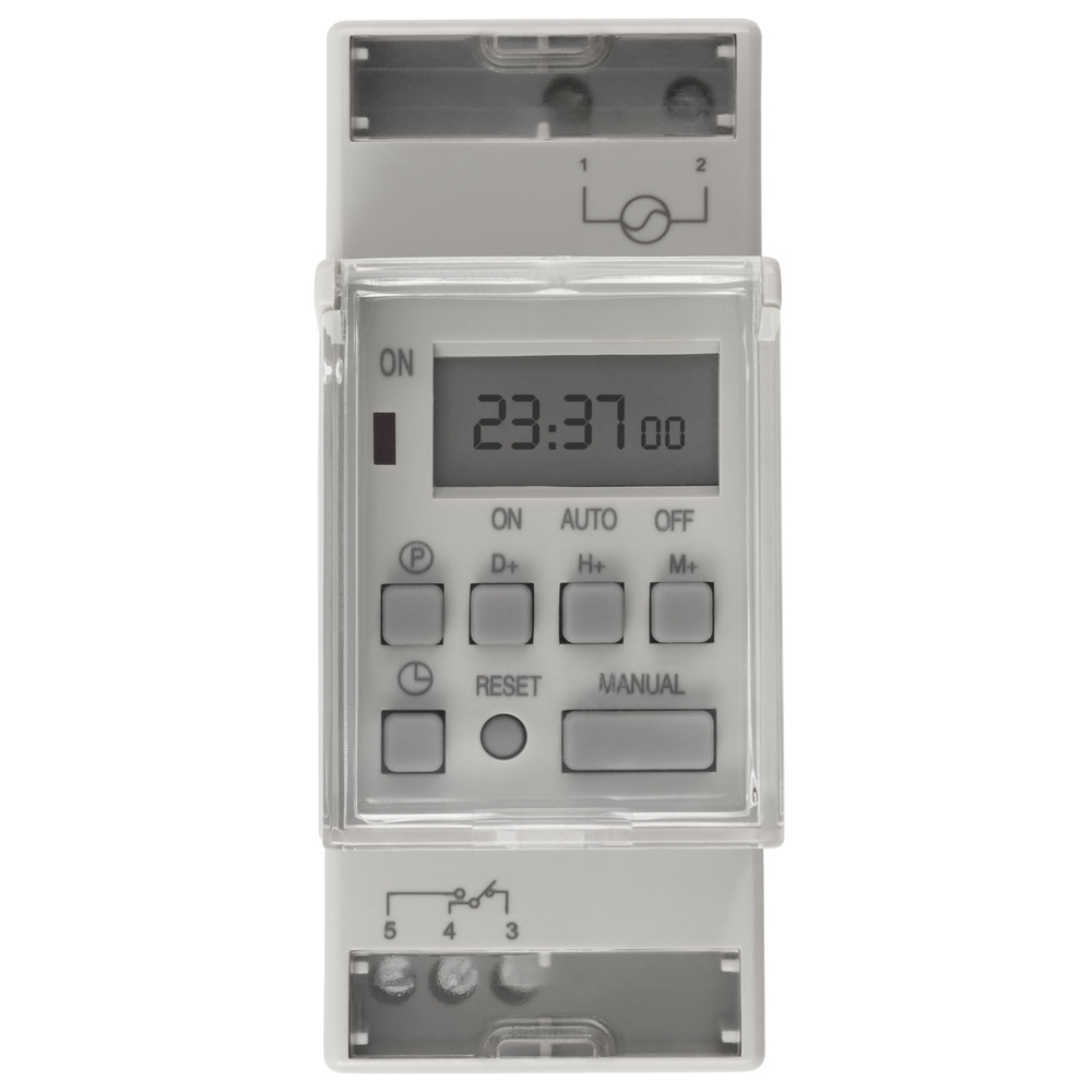 McPower digitale Zeitschaltuhr mit Bluetooth STE-5, 230V / 8A, Max. 1800 W, Programmierung per App
