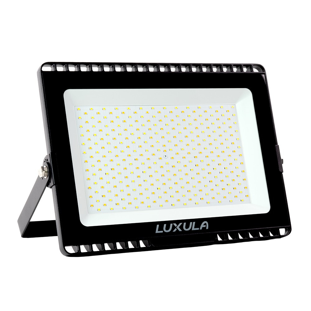 LUXULA 150-W-LED-Flutlichtstrahler mit CCT-Switch, 15000 lm, 100 lm/W, 3000/4000/6500 K, IP65
