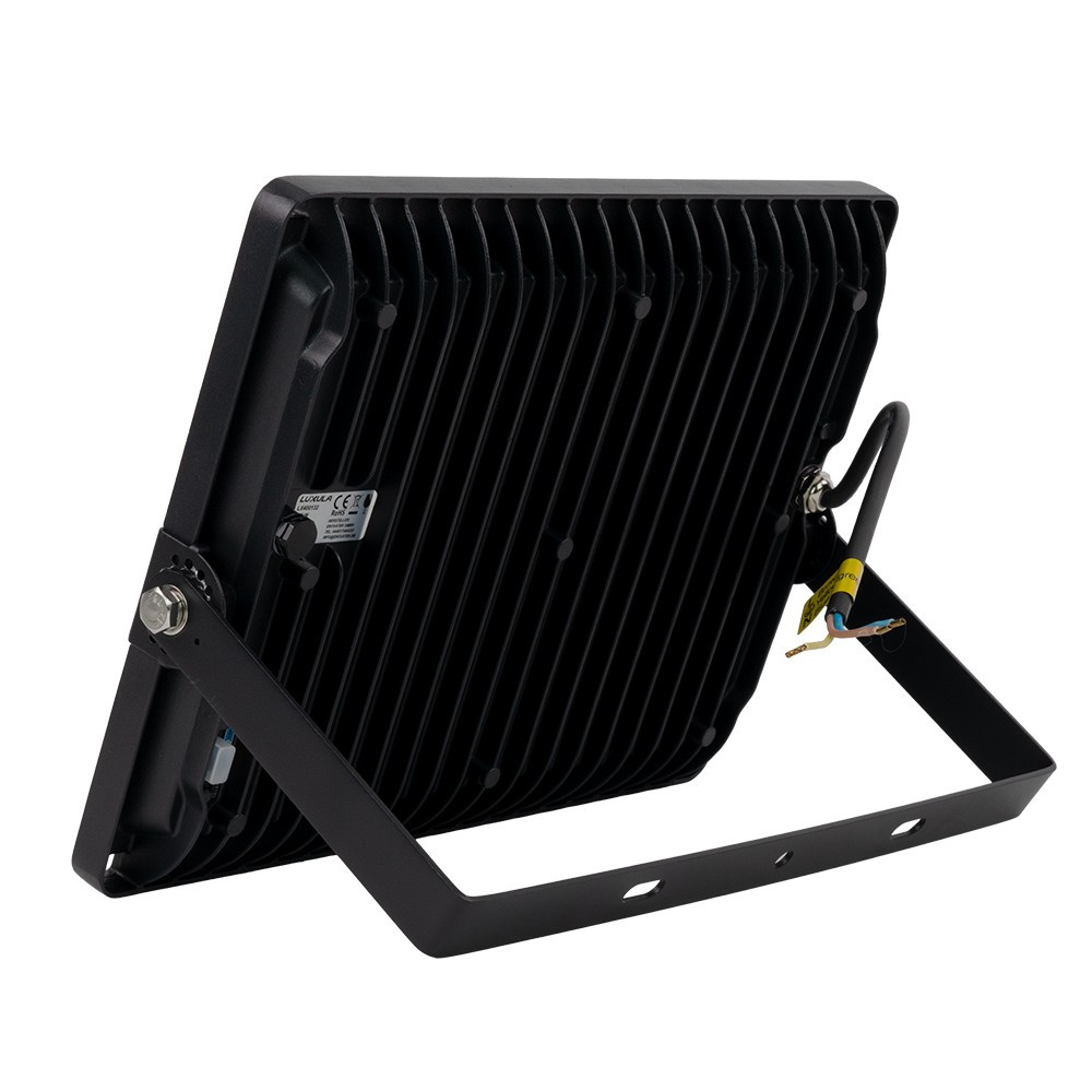 LUXULA 150-W-LED-Flutlichtstrahler mit CCT-Switch, 15000 lm, 100 lm/W, 3000/4000/6500 K, IP65