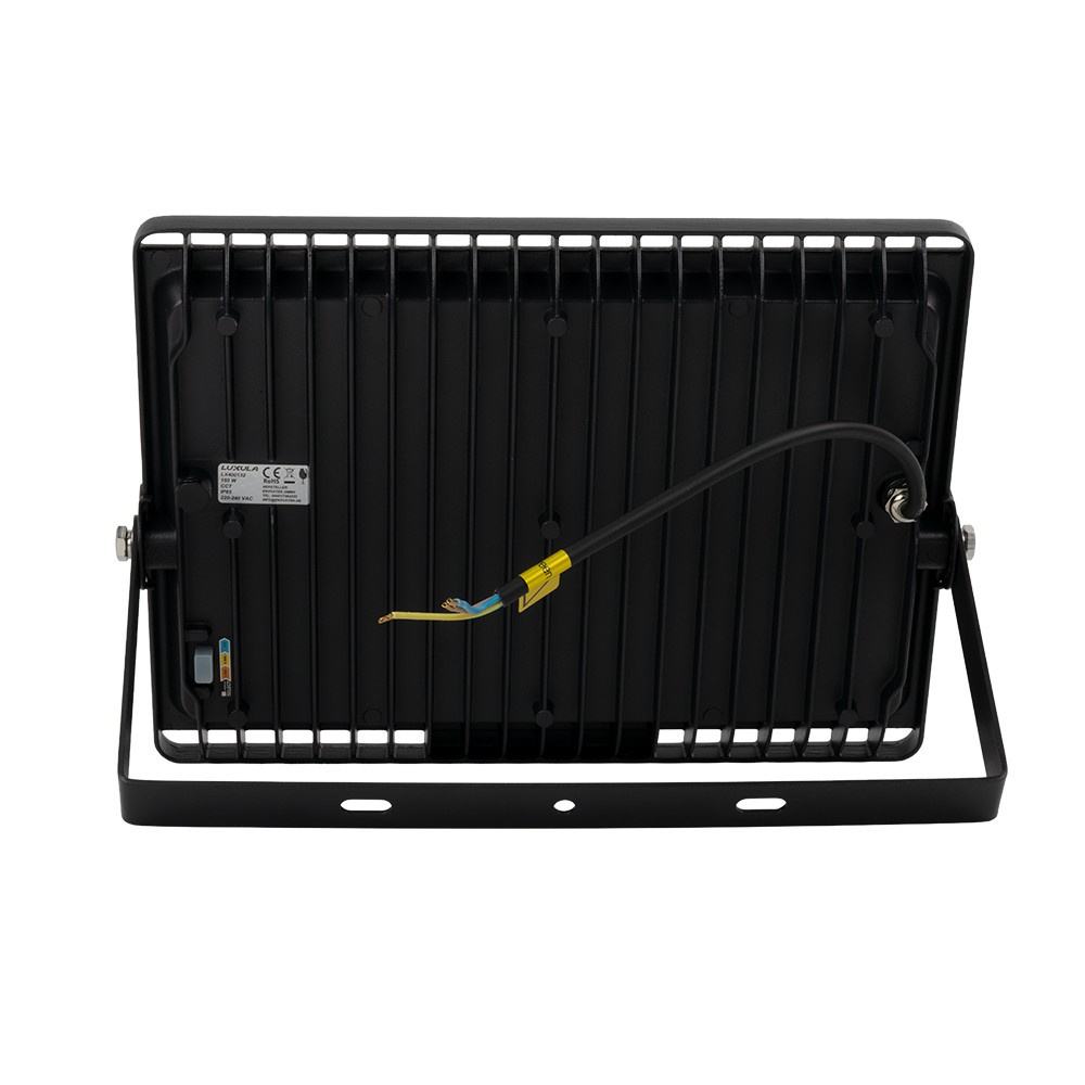 LUXULA 150-W-LED-Flutlichtstrahler mit CCT-Switch, 15000 lm, 100 lm/W, 3000/4000/6500 K, IP65