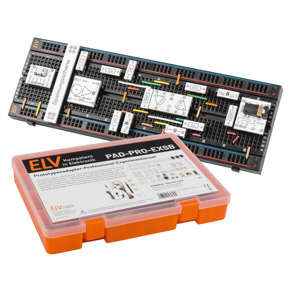 Audioverstärker mit MEMS-Mikrofon - Anwendungsschaltung mit dem Prototypenadapter Teil 2