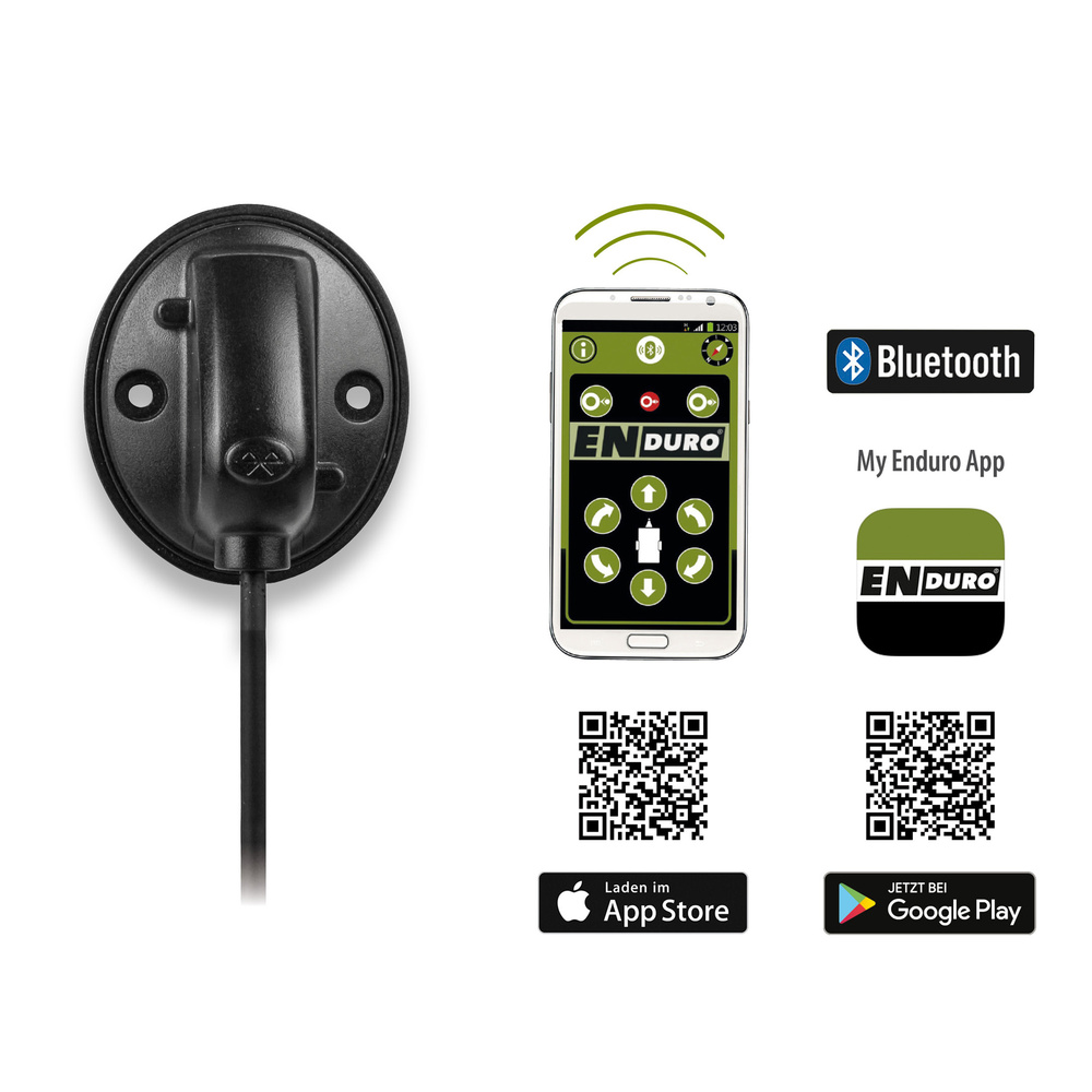 Enduro Bluetooth-Adapter für Caravan-Rangierhilfen BC101, Rangieren via Smartphone, kostenlose App