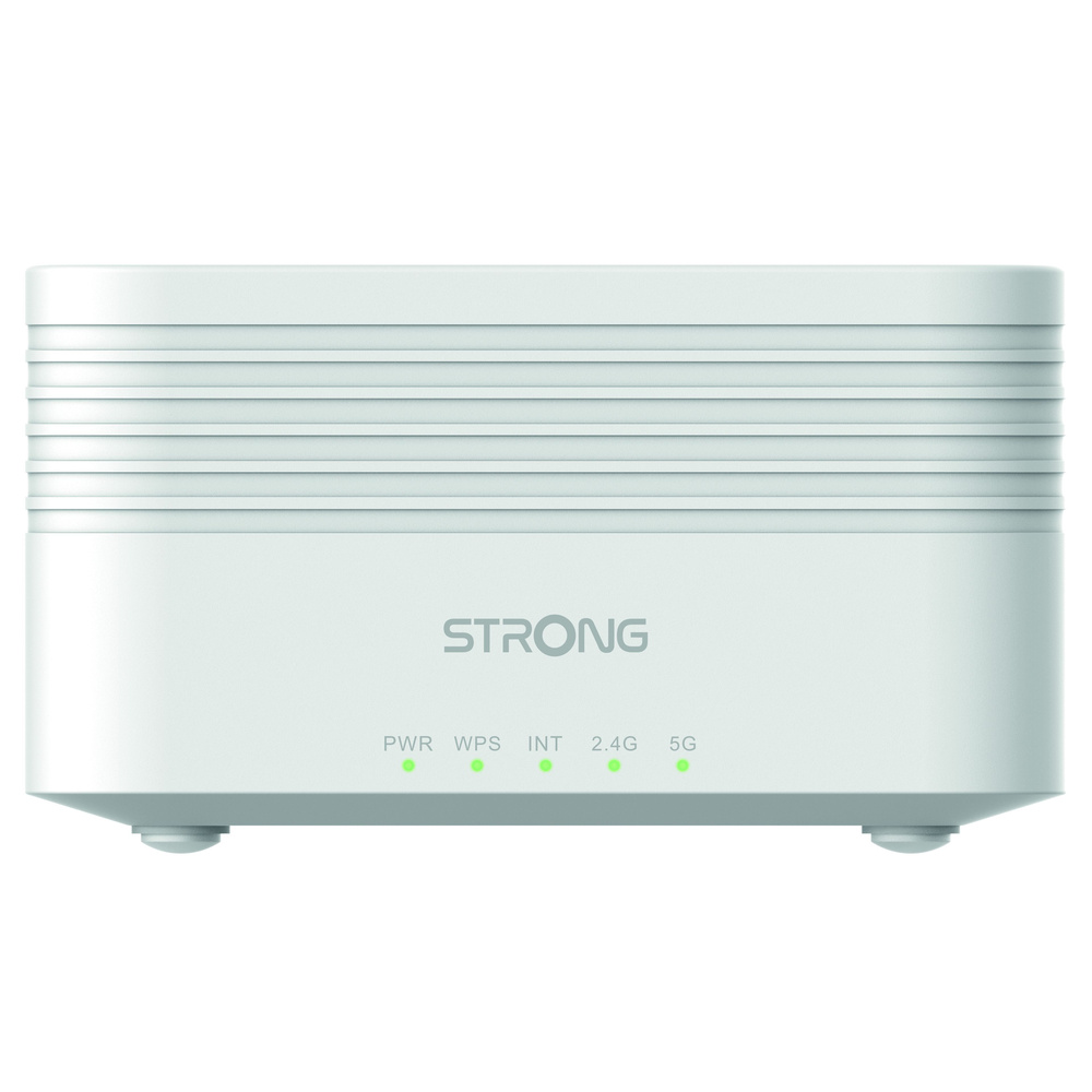 Strong 2er-WiFi-Mesh-Repeater-Kit AX3000, WiFi 6, max. 3000 Mbit/s, MU-MIMO, bis zu 1050 m²