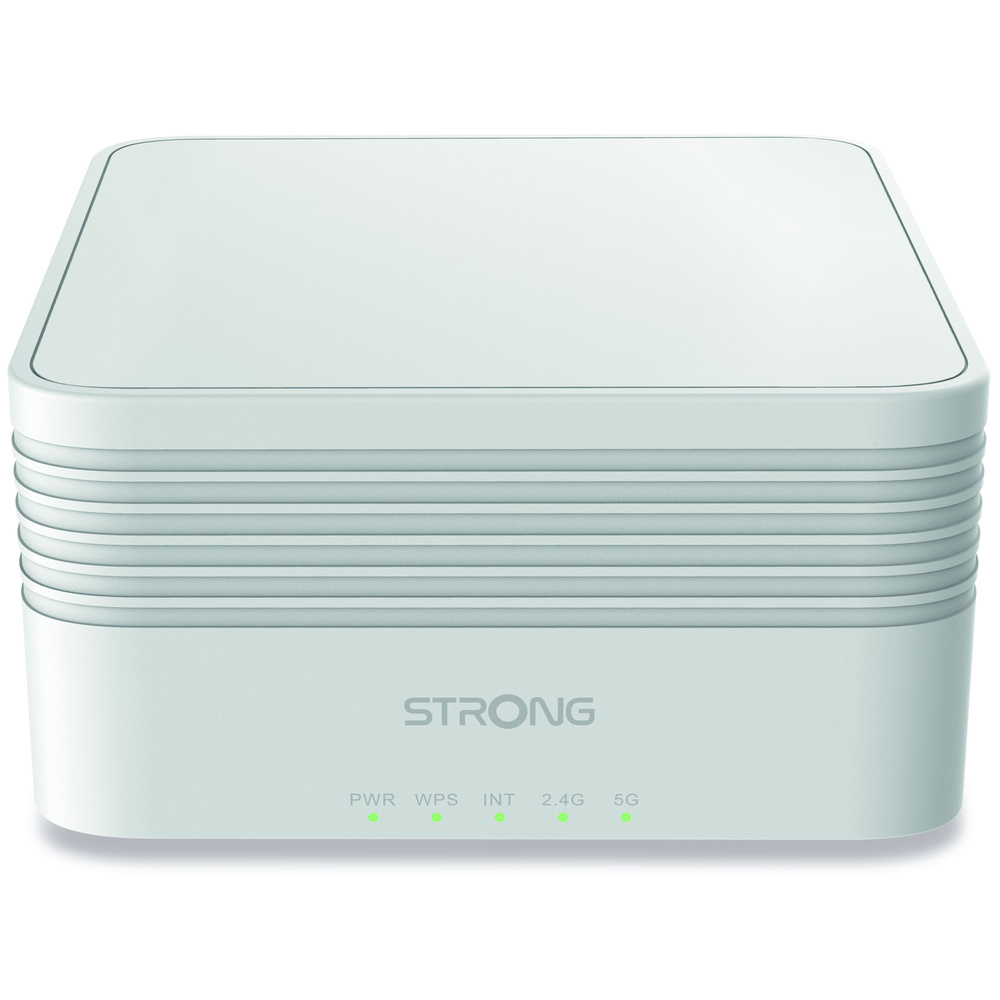 Strong 2er-WiFi-Mesh-Repeater-Kit AX3000, WiFi 6, max. 3000 Mbit/s, MU-MIMO, bis zu 1050 m²