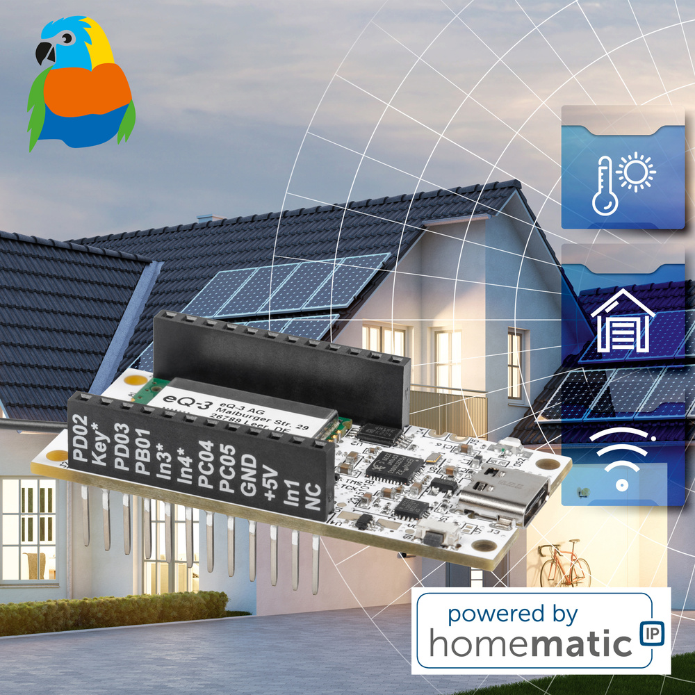 ELV Smart Home Sensor-Base - Sensoren aus dem ELV-Modulsystem werden kompatibel mit Homematic IP