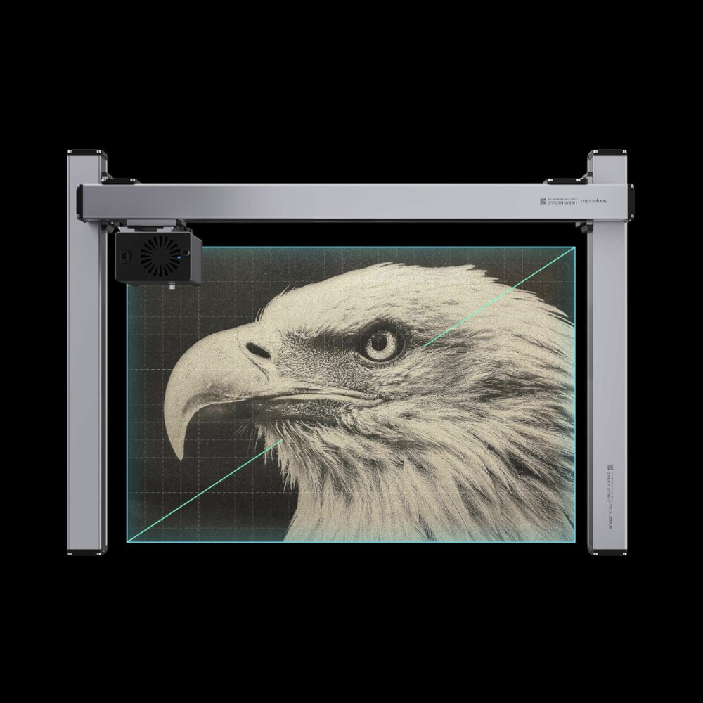 Snapmaker Lasergravierer Ray 40W, Hochpräzise Gravur & Schnitttechnik