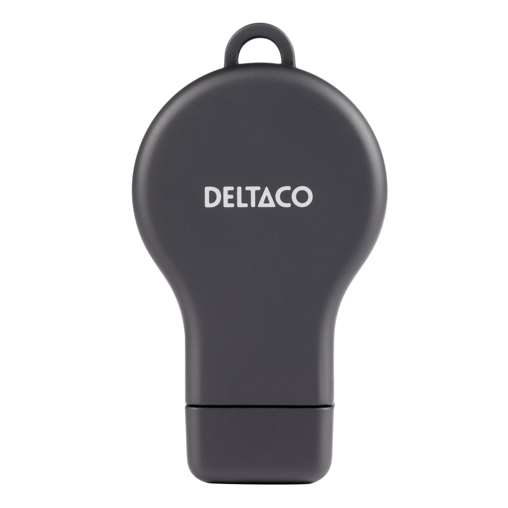 Deltaco 3-in-1 magnetischer Wireless Charger QI-1045 mit 5000-mAh-Powerbank und Apple Watch Stand