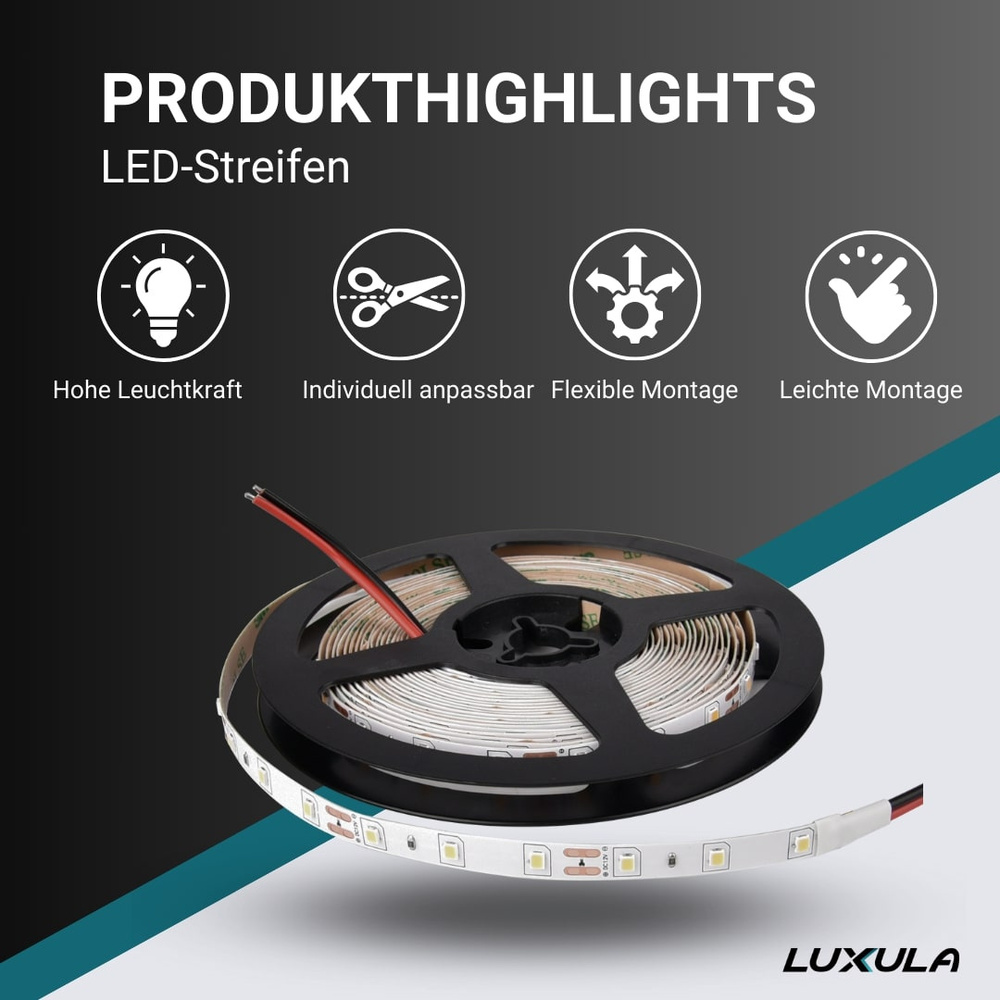 LUXULA 5-m-LED-Streifen LX700100