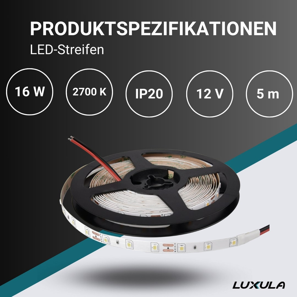 LUXULA 5-m-LED-Streifen LX700100