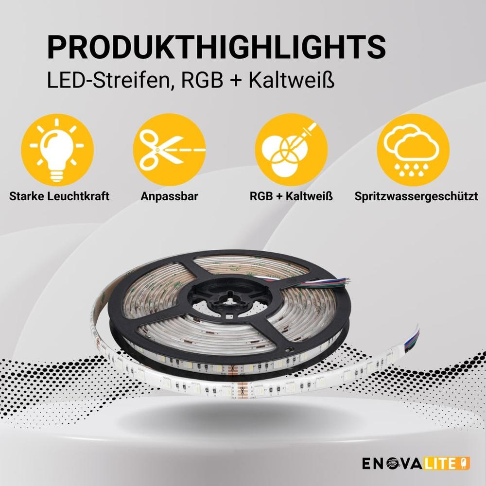 ENOVALITE 5-m-LED-Streifen ELED700109