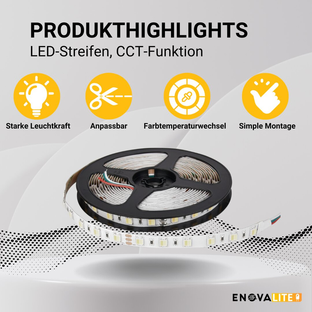 ENOVALITE 5-m-LED-Streifen ELED700103