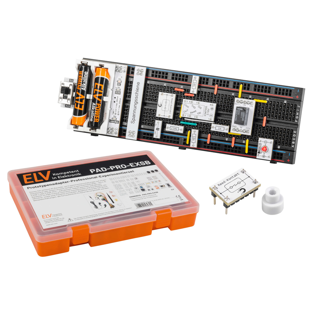 Anwendungsschaltungen mit dem Prototypenadapter - Professional-Experimentierset PAD-PRO-EXSB Teil 4