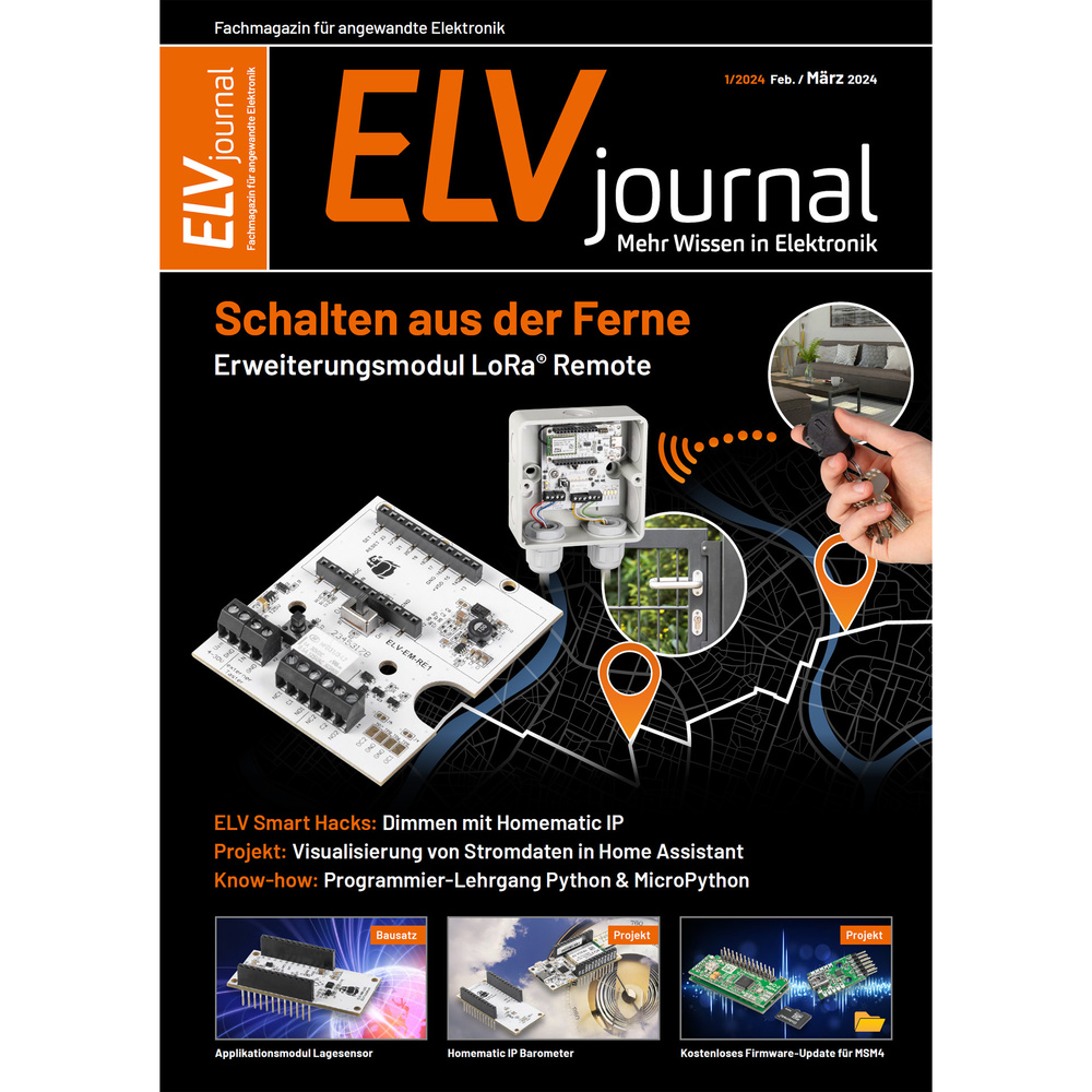 ELVjournal Ausgabe 1/2024 Digital (PDF)