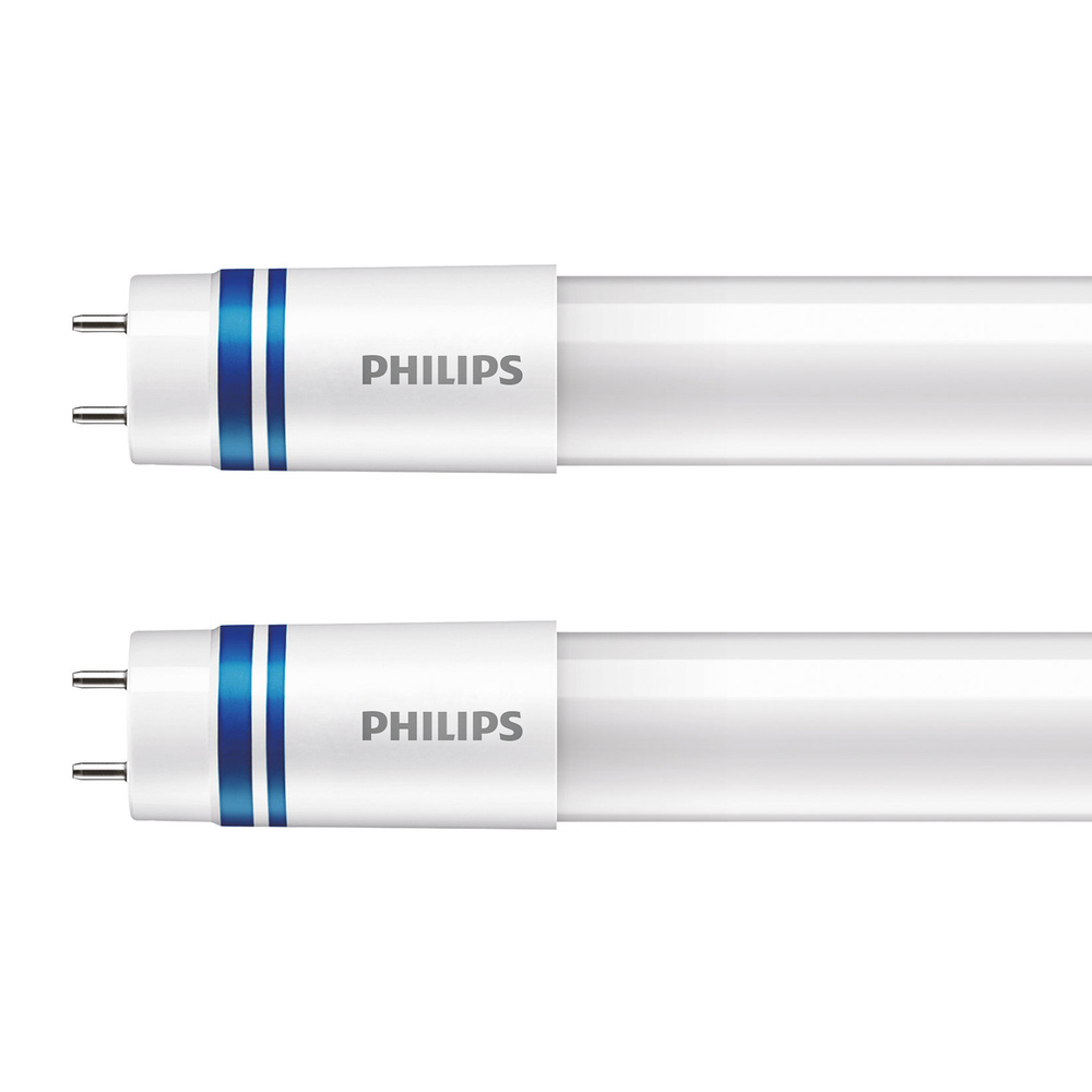 Philips 2er-Set 24-W-T8-LED-Röhrenlampe LEDtube UO InstatFit, 3700 lm, kaltweiß, EVG, 150 cm