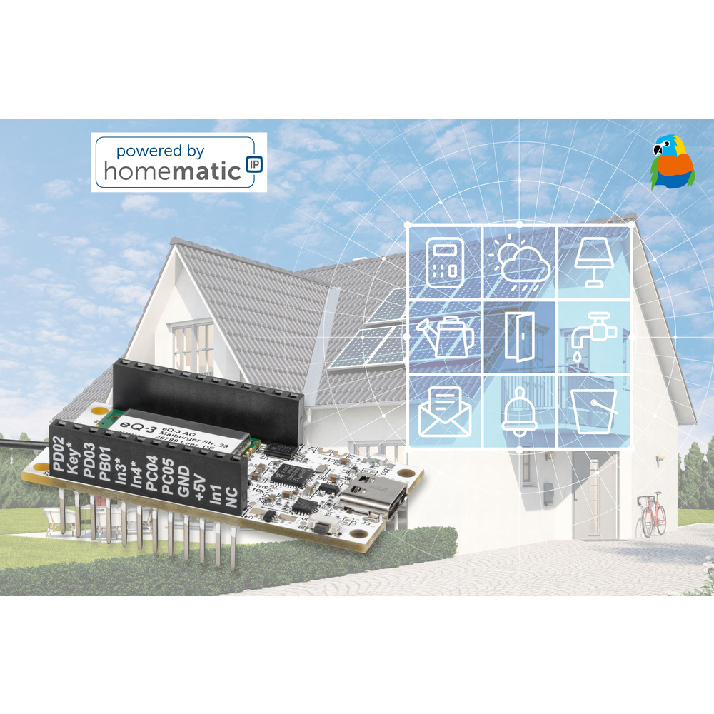 Konfiguration der ELV Smart Home Sensor-Base für den Betrieb mit den ELV Applikationsmodulen