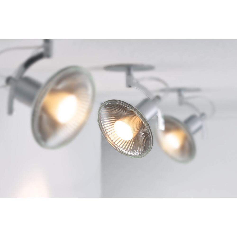 Paulmann 4-W-LED-Reflektorlampe, QPAR111 Form, GU10-Sockel, 350 lm, 24 °, warmweiß, 2700 K
